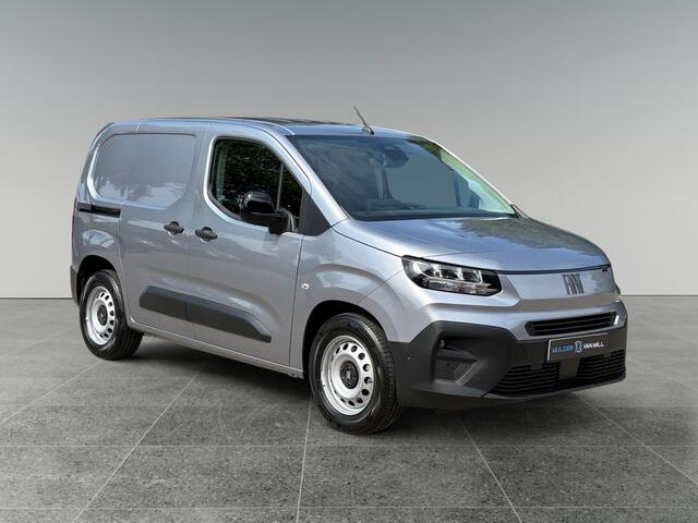 Fiat E-Doblo L1 50 kWh 136pk | 8 jaar garantie | 0% financial lease | 2-zits | Houten afwerking laadruimte | NAVI | Apple Carplay | Android Auto | Multimedia | Digital cockpit | Stuurwielbediening | Achteruitrijcamera | Parkeersensoren voor en achter | Dode hoek detec