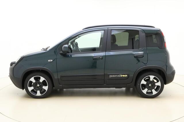 Fiat PANDA 1.0 Hybrid Pandina | NIEUW | Navigatie via Carplay | Airco | Bluetooth | Cruise control | Hoge instap | Lichtmetalen velgen | Extra getint glas | Dakrails