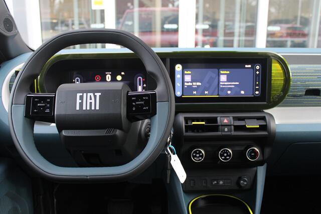 Fiat PANDA Grande 1.2 110PK Hybrid ICON | 16" LICHTMETALEN VELGEN | DRAADLOZE APPLE CARPLAY/ANDROID AUTO | PARKEERSENSOREN ACHTER | LED KOPLAMPEN | DAB+ RADIO | CRUISE CONTROL | LANE ASSIST | AIRCO | VERKEERSBORDEN HERKENNING |