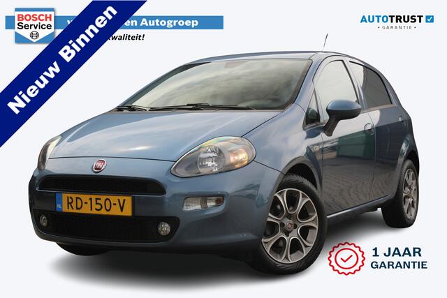 Fiat PUNTO Evo 0.9 TwinAir Sempre | Incl. 12 maanden garantie | Navigatie | Bluetooth | Parkeersensoren | Cruise control | Climate control | Airco | Lichtmetalen velgen