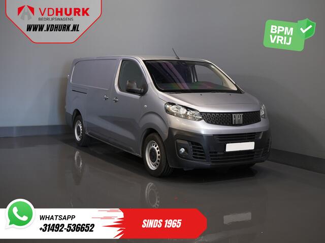 Fiat SCUDO 2.0 MJ 145 pk L3 BPM VRIJ! Adapt.Cruise/ Climate/ Keyless/ Carplay/ Camera/ PDC
