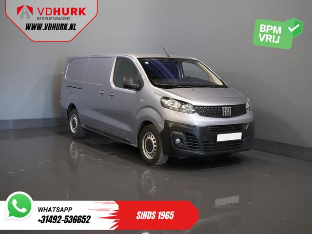 Fiat SCUDO Fiat Scudo 2.0 MJ 145 pk L3 BPM VRIJ! Adapt.Cruise/ Climate/ Keyless/ Carplay/ Camera/ PDC
