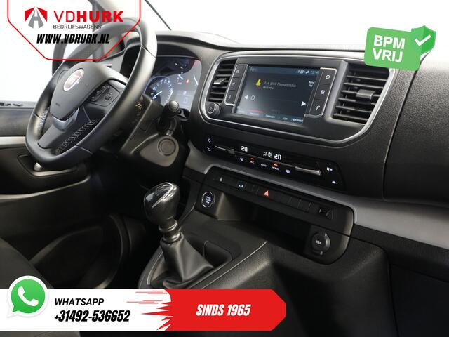 Fiat SCUDO Fiat Scudo 2.0 MJ 145 pk L3 BPM VRIJ! Adapt.Cruise/ Climate/ Keyless/ Carplay/ Camera/ PDC
