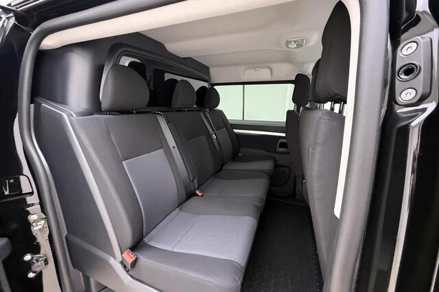 Fiat SCUDO 2.0 MultiJet L3H1 DC Business Pro Dubbele cabine | 180Pk Automaat | Airconditioning | Elektrisch Pakket | Parkpilot | Cruise control | 6-Persoons | 26 KM !!!!
