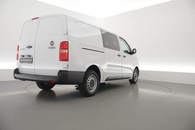 Fiat SCUDO 2.0 MJ-180pk Automaat | L3H1 | Dubb. Cab. | Rijklaar! | 6 pers | Cruise | Airco | Apple Carplay