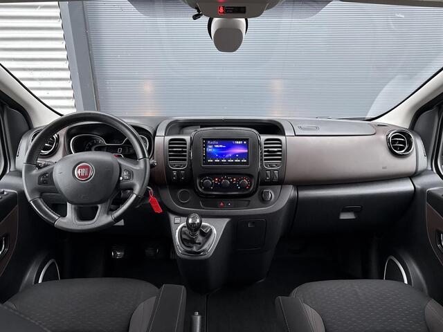 Fiat TALENTO 1.6 MJ EcoJet L2H1 DC SX 125PK ?Euro 6 ?Rijklaarprijs ?5-Persoons ?Camera ?Airco ?Cruise ?Bluetooth telefoon ?Parkeersensoren ?Schuifdeur Rechts ?Trekhaak ?Lichtmetaal