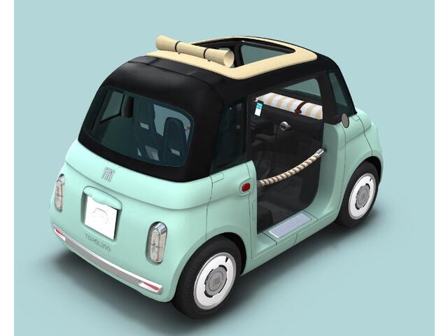 Fiat Topolino Dolcevita 100% ELEKTRISCH - VANAF 16 JAAR - CABRIO