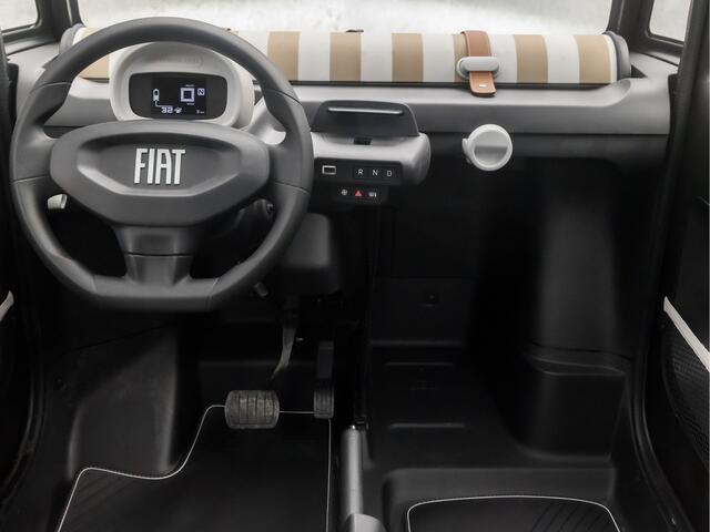 Fiat Topolino Verde Vita (DIRECT LEVERBAAR, NIEUW, PANORAMADAK, DELUXE, LEDER, LED)