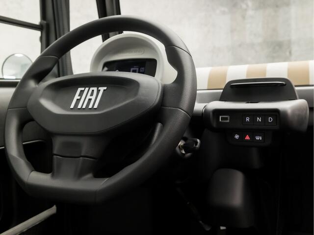 Fiat Topolino Verde Vita (DIRECT LEVERBAAR, NIEUW, PANORAMADAK, LEDER, LED)