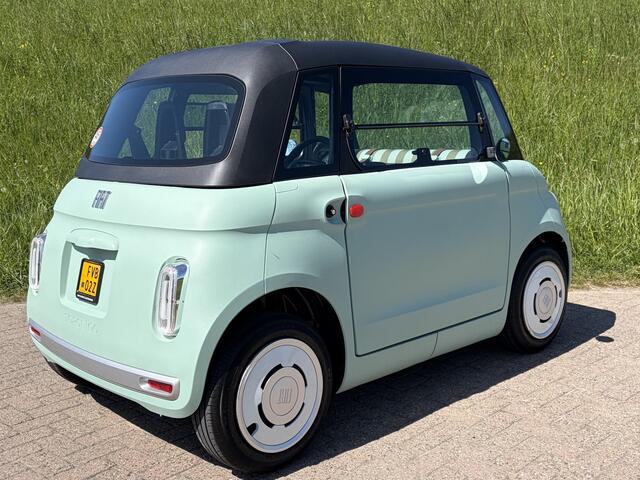 Fiat Topolino Brommobiel Verde Vita | Elektrische Brommobiel | Panoramadak | Ventilatie | LED Verlichting