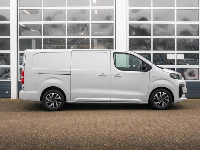 Fiat e-Scudo L3 75 kWh | Pack City | Pack Exterieur | 17" | Laadruimte afw. | Full Led Kopl. | Tussenschot | Reservewiel