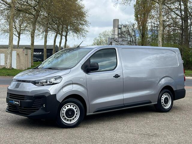 Fiat e-Scudo L3 75 kWh 136pk | 8 jaar garantie | 0% financial lease | Houten afwerking laadruimte | LED laadruimteverlichting | NAVI | Multimedia | Draadloze Apple Carplay en Android Auto | Parkeersensoren voor- en achter | Achteruitrijcamera | Dode hoek detectie | Tu