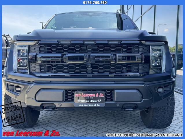 Ford (usa) F-150 3.5 V6 Ecoboost SuperCrew Raptor | Matzwarte wrap | Pano | B&O | 360 camera
