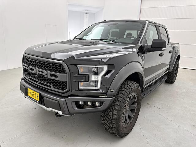 Ford (usa) F-150 3.5 V6 Ecoboost SuperCrew Raptor Black Rhino wheels B&O Audio Leder Prins LPG