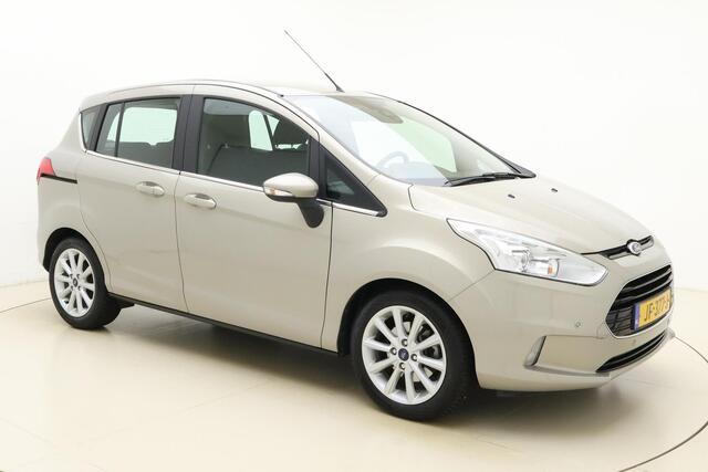 Ford B-MAX 1.0 EcoBoost Titanium | Navigatie | Weinig kilometers | Parkeersensoren voor en achter | Lichtmetalen velgen | Climate control | Hoge instap