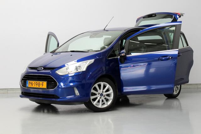 Ford B-MAX 1.0 EcoBoost Titanium 101PK, RIJKLAAR | CRUISE CONTROLE | NAVIGATIE | AIRCO | VOORRUIT VERWARMING | PARKEERSENSOREN