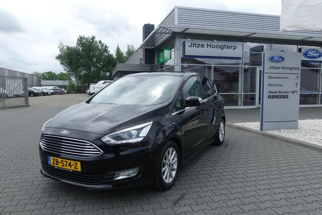 Ford C-MAX 1.5 Titanium CRUISE, CLIMA, NAVI, WINTER PACK, LEER, PDC V&A, CAMERA, TREKHAAK 1.500KG, 104.351KM