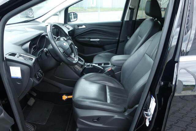 Ford C-MAX 1.5 Titanium CRUISE, CLIMA, NAVI, WINTER PACK, LEER, PDC V&A, CAMERA, TREKHAAK 1.500KG, 104.351KM