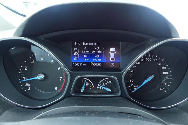 Ford C-MAX 1.5 Titanium CRUISE, CLIMA, NAVI, WINTER PACK, LEER, PDC V&A, CAMERA, TREKHAAK 1.500KG, 104.351KM