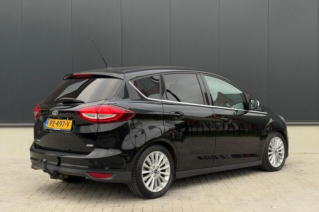 Ford C-MAX 1.0 Titanium 125pk - Airco - Cruise - Navigatie - Camera - Trekhaak - Rijklaar