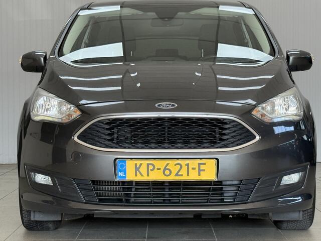 Ford C-MAX 1.0 Titanium /Stoel + Stuurverw.! /Trekhaak /Voorruitverw! /Navi /Climat /Cruise /Elek. pakket /Bluetooth /Armsteun /Isofix /LED Dagrijverl. /16"LMV /Extra getint glas /PDC.