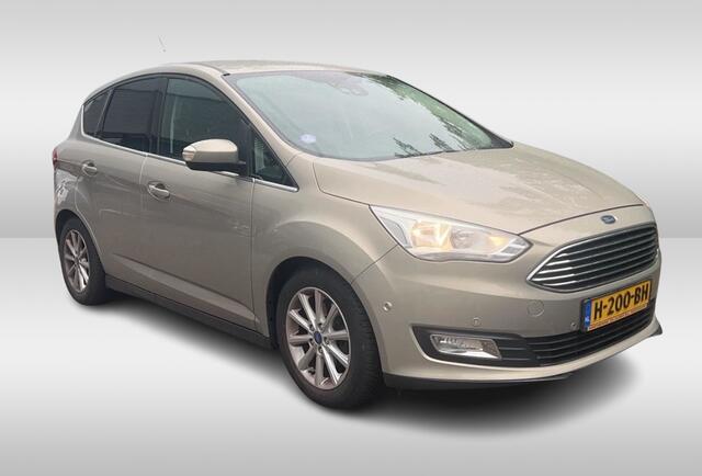 Ford C-MAX 1.0 Titanium / Trekhaak / Navigatie / Parkeerhulp V+A / 17'' / Stuur + Stoelverwarming / Elektr. achterklep / Getint glas / Cruise Control