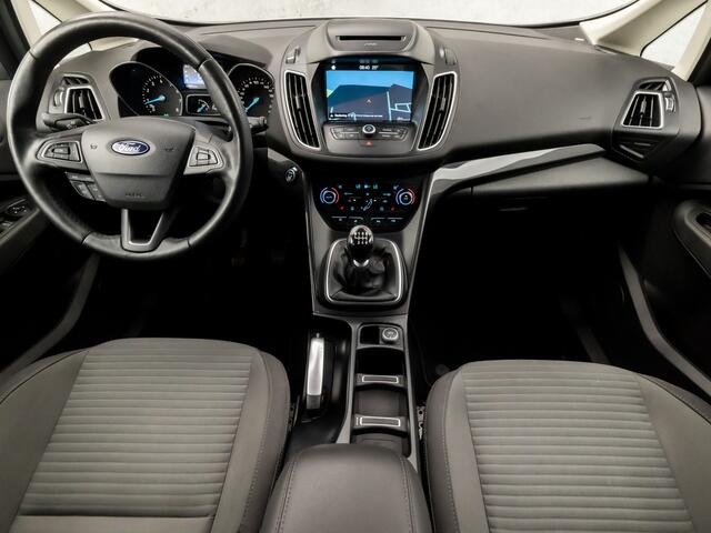 Ford C-MAX 1.0 Sport (GROOT NAVI, CLIMATE, STUUR/STOELVERWARMING, XENON, GETINT GLAS, KEYLESS, SPORTSTOELEN, LM VELGEN, CRUISE, NIEUWE APK, NIEUWSTAAT)