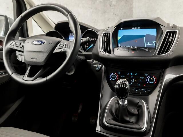 Ford C-MAX 1.0 Sport (GROOT NAVI, CLIMATE, STUUR/STOELVERWARMING, XENON, GETINT GLAS, KEYLESS, SPORTSTOELEN, LM VELGEN, CRUISE, NIEUWE APK, NIEUWSTAAT)