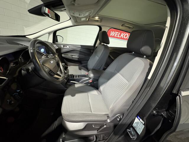 Ford C-MAX 1.0 Titanium, Nieuwstaat, Clima, Cruise, Navigatie, Panoramadak, Parkeersensoren, Hoge instap, Zuinig, Prijs incl nieuwe apk, beurt en 3 maanden garantie