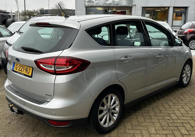 Ford C-MAX 1.0 Titanium 125PK | ZEER NETTE STAAT | Onderhoudshistorie | Trekhaak | Navigatie | Climate Control | 2 Sleutels | Startknop | Cruise Control | Parkeersensoren |