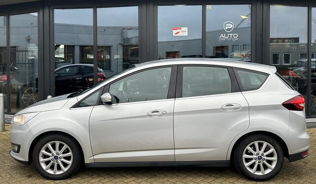 Ford C-MAX 1.0 Titanium 125PK | ZEER NETTE STAAT | Onderhoudshistorie | Trekhaak | Navigatie | Climate Control | 2 Sleutels | Startknop | Cruise Control | Parkeersensoren |