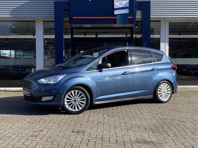 Ford C-MAX 1.0 Titanium / Cruise-Control / Climate-Control / Stuur-/Stoelverwarming / Apple-Carplay & Android-Auto / Keyless / Radio-Bluetooth / Navi / PDC V+A / 17'' LMV / All-Season / ENZ.