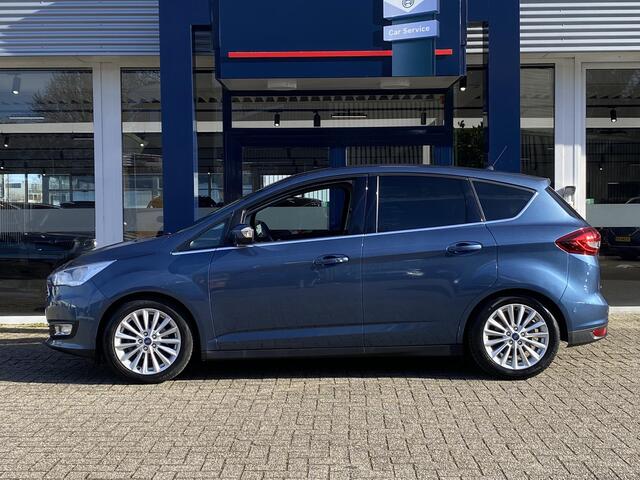 Ford C-MAX 1.0 Titanium / Cruise-Control / Climate-Control / Stuur-/Stoelverwarming / Apple-Carplay & Android-Auto / Keyless / Radio-Bluetooth / Navi / PDC V+A / 17'' LMV / All-Season / ENZ.