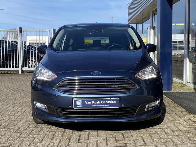 Ford C-MAX 1.0 Titanium / Cruise-Control / Climate-Control / Stuur-/Stoelverwarming / Apple-Carplay & Android-Auto / Keyless / Radio-Bluetooth / Navi / PDC V+A / 17'' LMV / All-Season / ENZ.