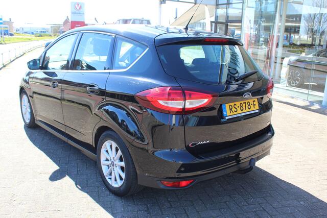 Ford C-MAX 1.0-125pk Titanium. Goed onderhouden hoogzitter ! Autm. airco dual, LM wielen, elektr. achterklep, cruise control, navigatie, telefoonvoorb., panoramadak, metallic lak, voorraamverwarming etc.