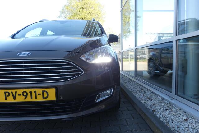 Ford C-MAX 1.0 Titanium CRUISE, CLIMA, NAVI, PDC V&A, APPLE CARPLAY/ANDROID AUTO, KEYLESS, ELEKT. ACHTERKLEP, VOORRUITVERWARMING, 121.704KM