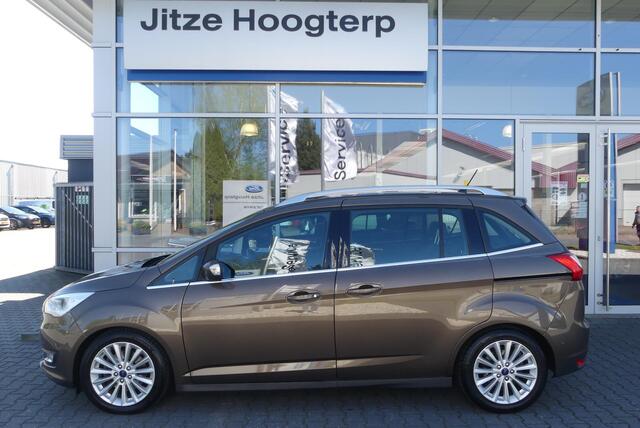 Ford C-MAX 1.0 Titanium CRUISE, CLIMA, NAVI, PDC V&A, APPLE CARPLAY/ANDROID AUTO, KEYLESS, ELEKT. ACHTERKLEP, VOORRUITVERWARMING, 121.704KM