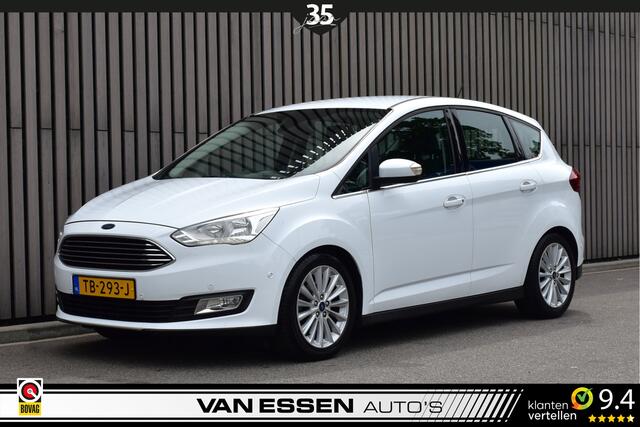 Ford C-MAX 1.0 Titanium Airco Camera Navigatie Cruise Control Carplay NL-AUTO! 1e Eig!