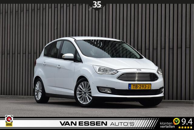 Ford C-MAX 1.0 Titanium Airco Camera Navigatie Cruise Control Carplay NL-AUTO! 1e Eig!