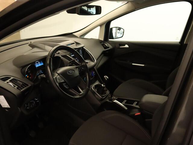 Ford C-MAX 1.0 Ambiente - START/STOP SYSTEEM - ELEKTRISCHE RAMEN VOOR - BOORDCOMPUTER - MULTIFUNCTIONEEL STUURWIEL - BESTUURDERSSTOEL IN HOOGTE VERSTELBAAR - CENTRALE DEURVERGRENDELING MET AFSTANDSBEDIENING - ELEKTRISCH VERSTELBARE BUITENSPIEGELS