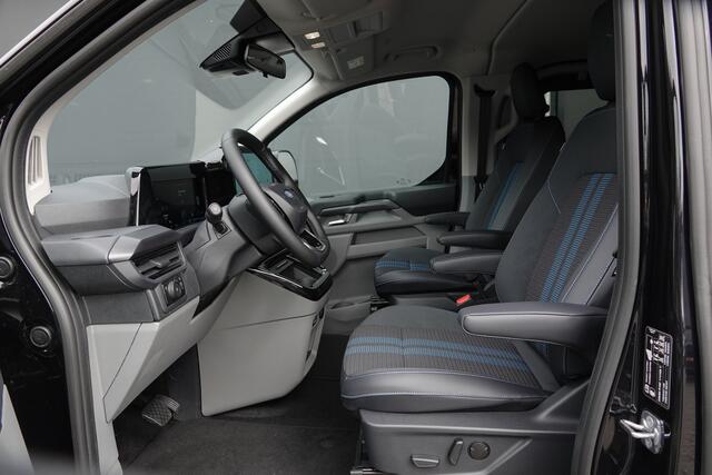 Ford Custom Tourneo L2H1 2.5 PHEV 233Pk Aut. | Sport | Plug In Hybrid | 8-Persoons | 360° Camera | 2xSchuifdeur | Trekhaak | 20"