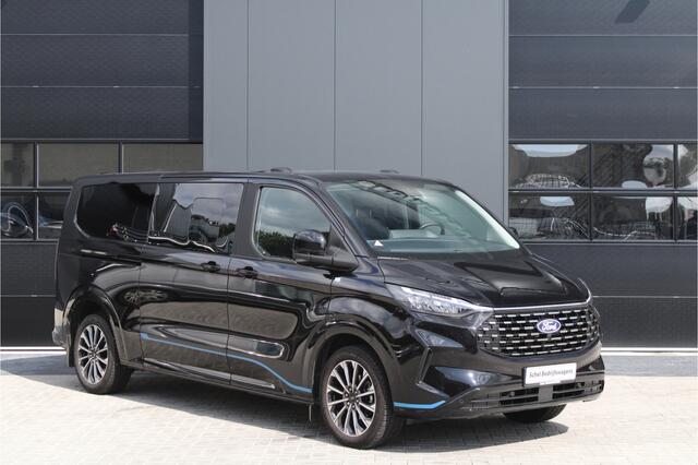 Ford Custom Tourneo 320 2.0 TDCI L2H1 Titanium X DC 170pk - Adaptive Cruise - LED - Blind Spot - Leder - Navigatie - 360 Camera - Trekhaak - Rijklaar