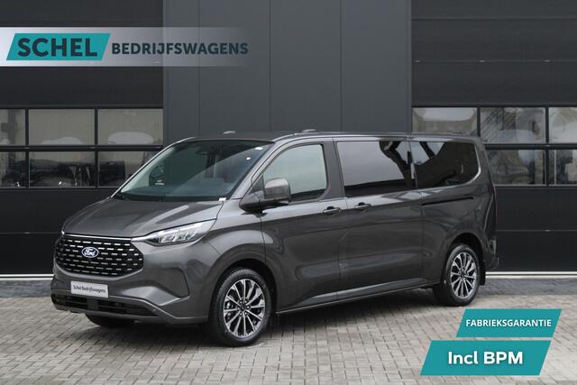 Ford Custom Tourneo 340 2.5 PHEV L2H1 Titanium X 232pk - 2x Schuif - ACC - 360 camera - Leder - Excl BTW - Rijklaar