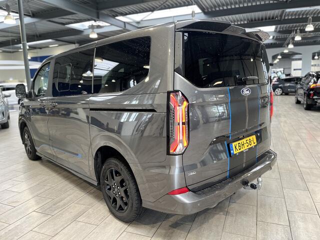 Ford Custom Tourneo Sport 340 2.5 PHEV 233 pk L1 8 persoons | Trekhaak | Winter Pack | Camera | 2x schuifdeur | B&O | LED | 17" | 4 seiz. banden | 1850kg trekgewicht
