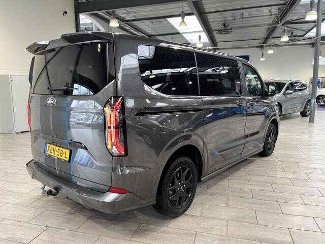 Ford Custom Tourneo Sport 340 2.5 PHEV 233 pk L1 8 persoons | Trekhaak | Winter Pack | Camera | 2x schuifdeur | B&O | LED | 17" | 4 seiz. banden | 1850kg trekgewicht