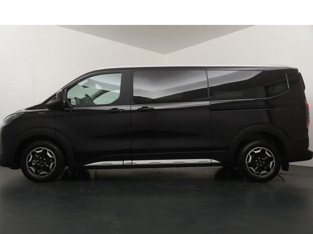 Ford Custom Tourneo Active 340 2.5 PHEV 233 pk L2 8 persoons | Trekhaak | Winter Pack | B&O | Camera | 2x schuifdeur | Adapt. cruise | LED | 17" | 4 seiz. banden | 1850kg trekgewicht |