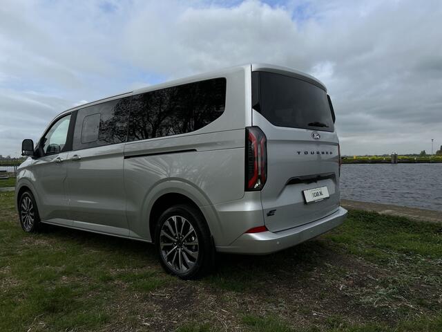 Ford Custom Tourneo e-Tourneo 340 L2H1 Titanium X 65 kWh 218pk | Leer | 8-zits | B&O | 2x electr. schuifdeur | ACC | Navigatie | 360 camera ¤ 52.250,00 excl. BTW
