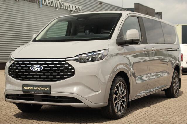 Ford Custom Tourneo 2.5 PHEV 233pk L2H1 Titanium X | 8-Persoons | Panorama | 360° Camera | B&O | 3-Zone Climate | Trekhaak Opklapbaar | Lease 1.058,- p/m