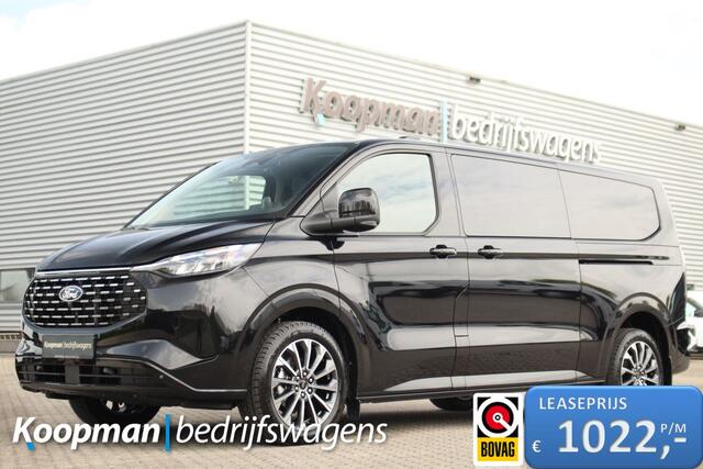 Ford Custom Tourneo 2.5 PHEV 233pk L2H1 Titanium X | 8-Persoons | 360° Camera | B&O | 3-Zone Climate | Trekhaak Opklapbaar | Lease 1.022,- p/m