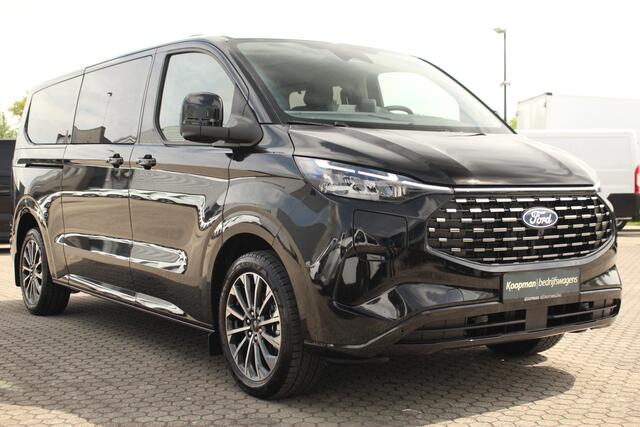 Ford Custom Tourneo 2.5 PHEV 233pk L2H1 Titanium X | 8-Persoons | Panorama | 360° Camera | B&O | 3-Zone Climate | Trekhaak Opklapbaar | Lease 1.058,- p/m